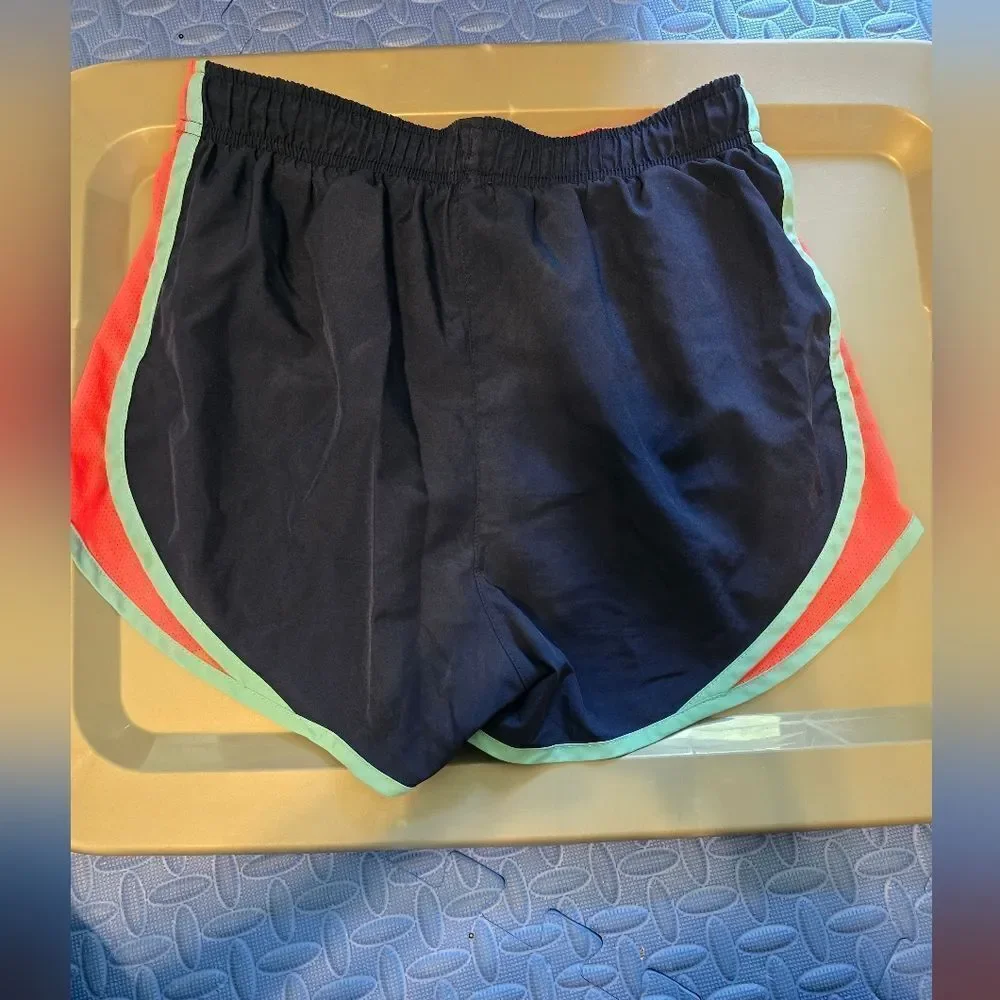 Nike Women's Dri-fit Tempo Shorts Size Small Blue And Pink